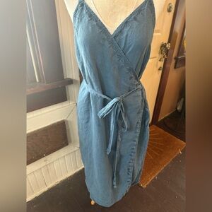 Artisan NY Line Wrap Dress